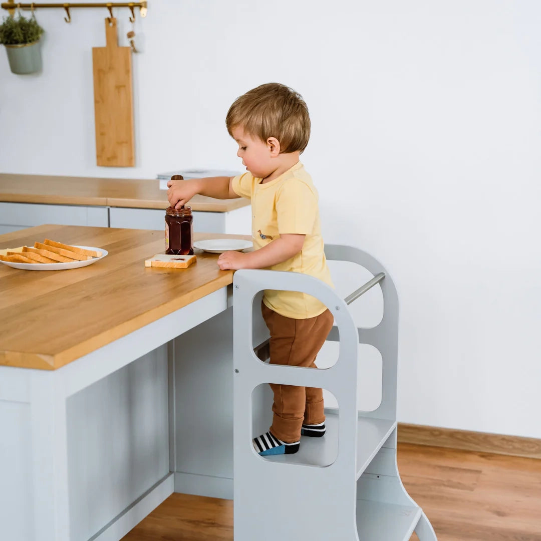 Montessori Helper Tower – Safe & Durable for Independent Kids by Ette Tete at www.brixbailey.com
