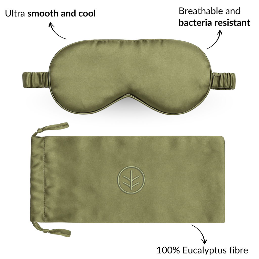 Essential Silk Sleep Eye Mask in Sage