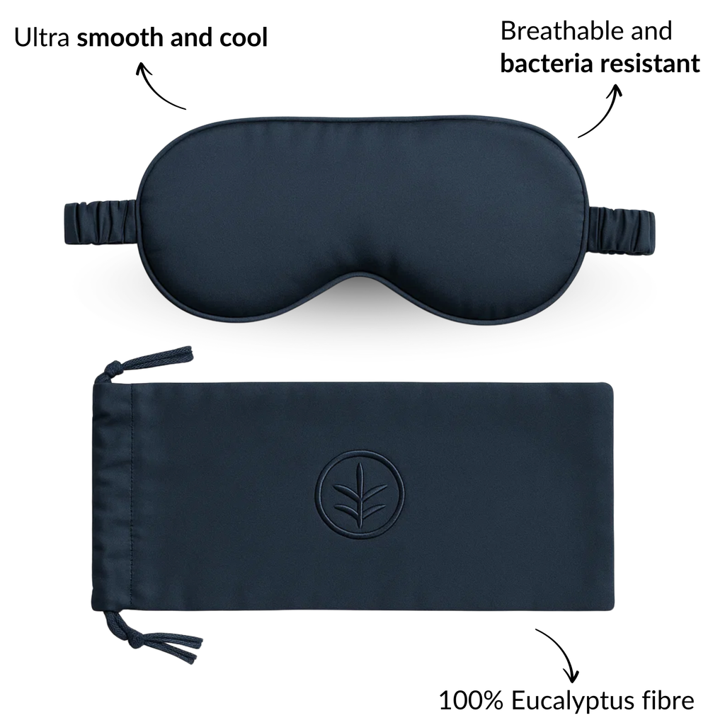 Essential Silk Sleep Eye Mask in Navy