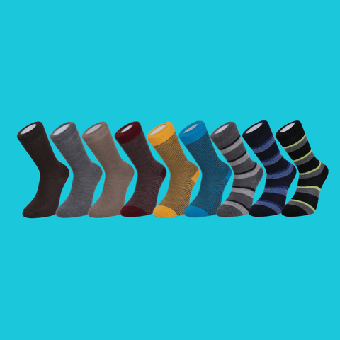 Everyday Merino Wool Socks 9 Pair Gift Bundle