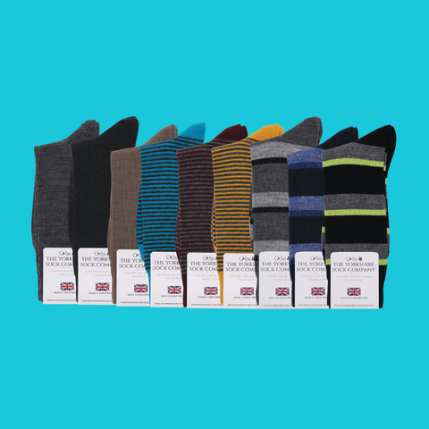 Everyday Merino Wool Socks 9 Pair Gift Bundle