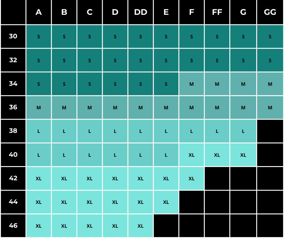 Everyday Seamfree Maternity and Nursing Bra | A to GG Cup | Black