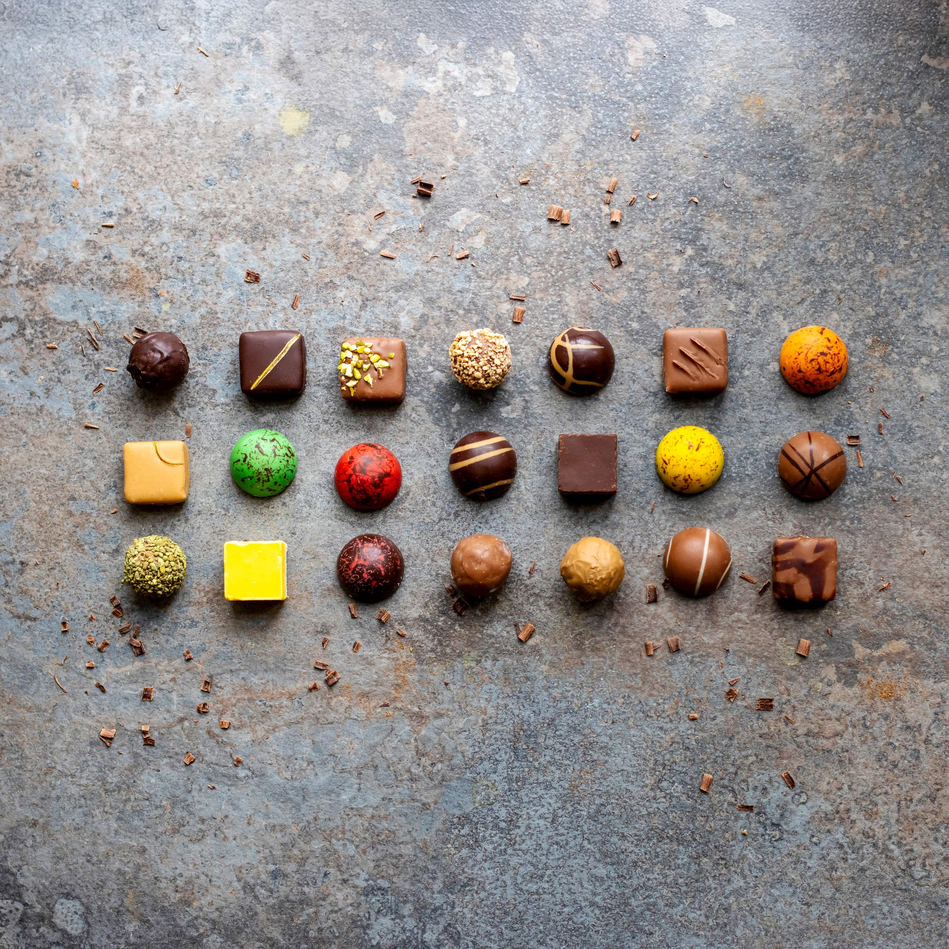 Complete Artisan Chocolate Collection 21 Piece