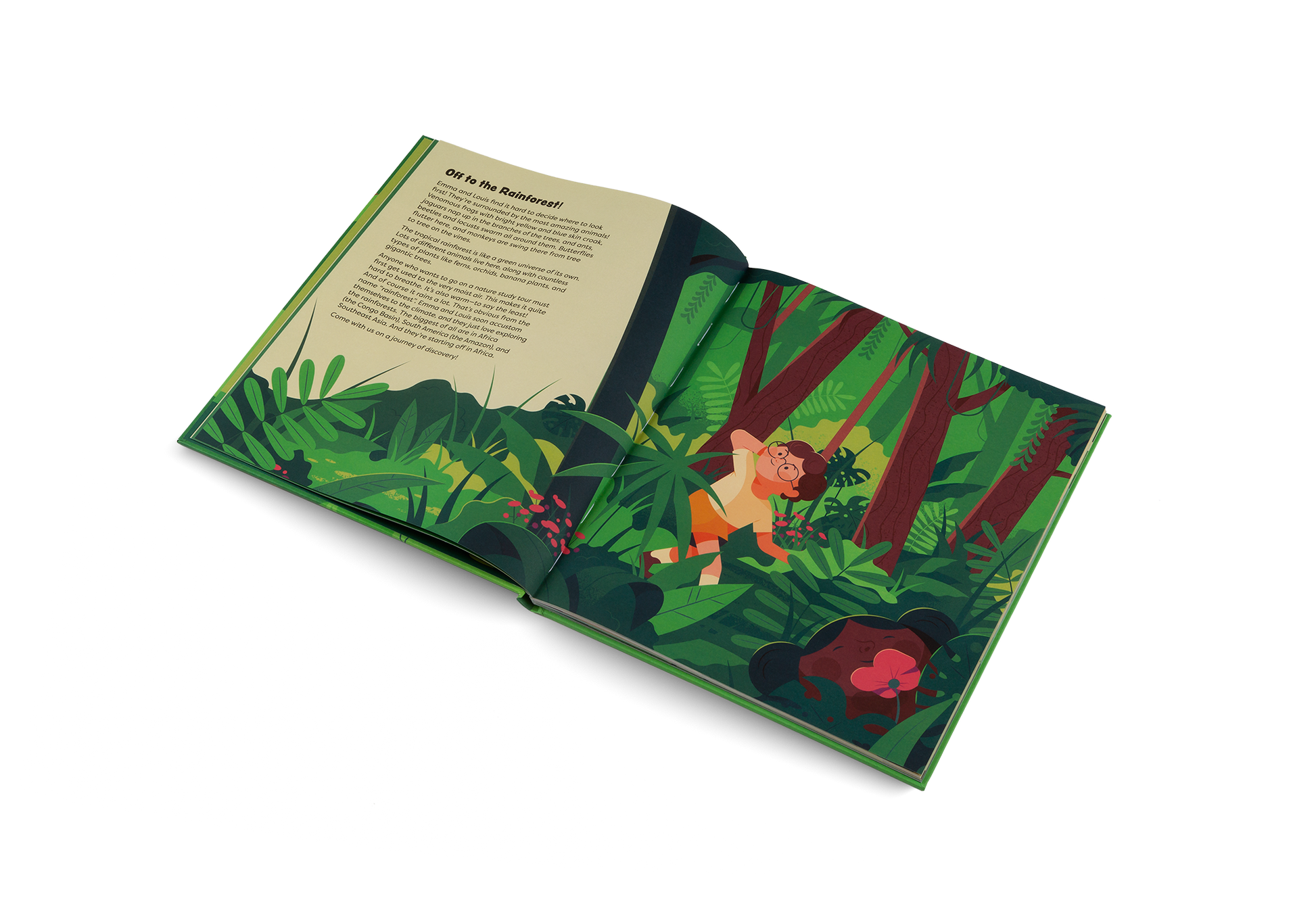 Explore the Rainforest Emma and Louis in the Jungle
