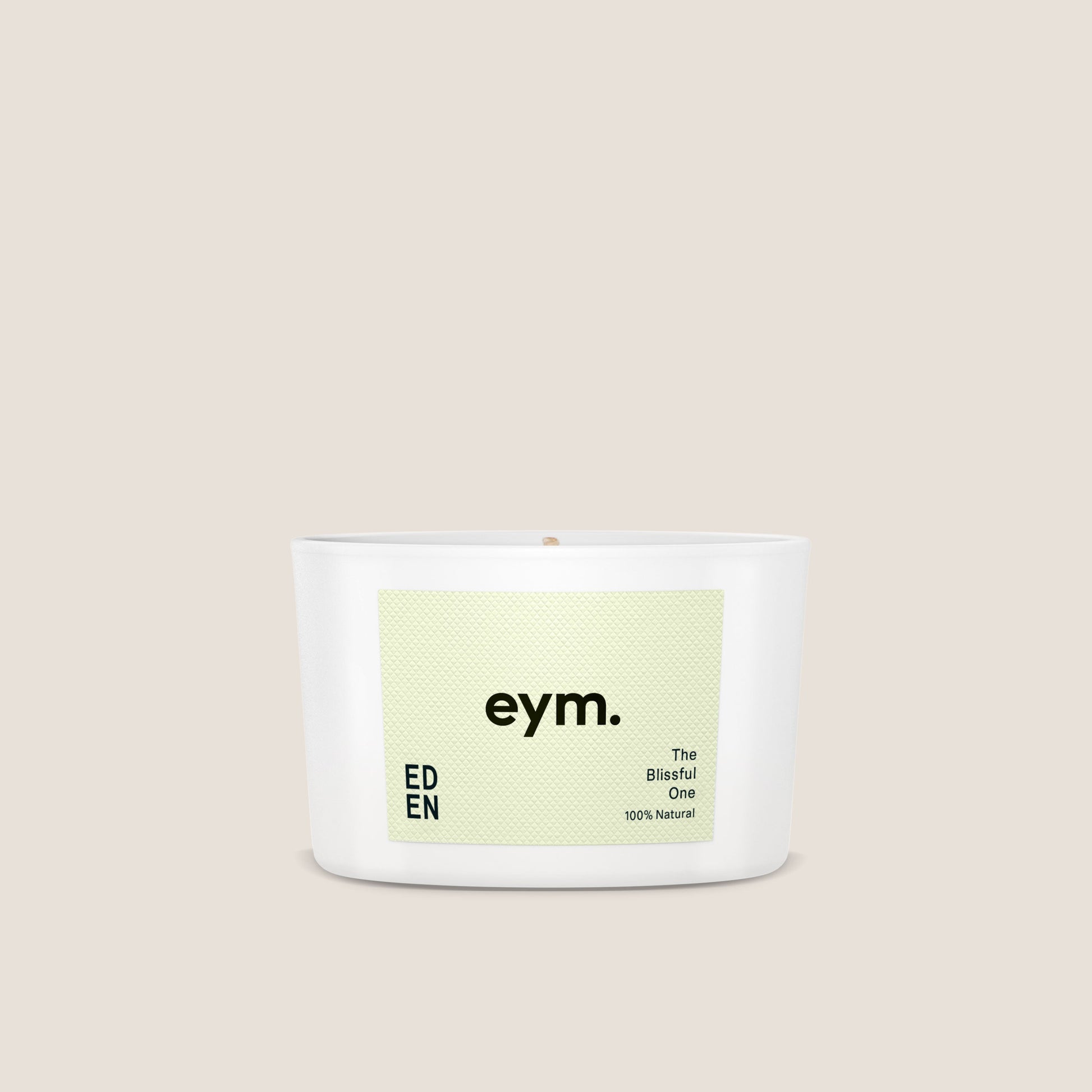 Eden Mini Candle Natural Cedarwood and Violet