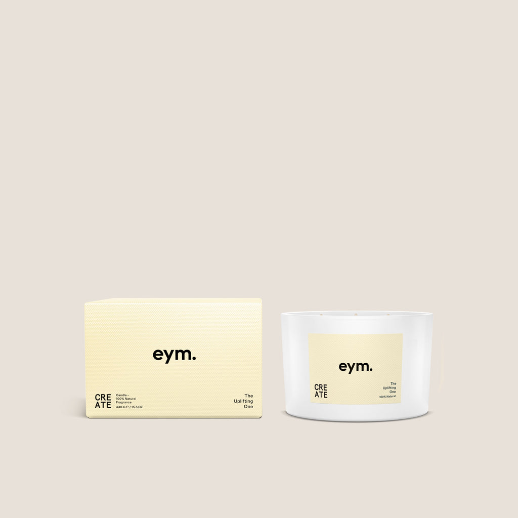 Natural Three Wick Candle with Citrus and Black Pepper