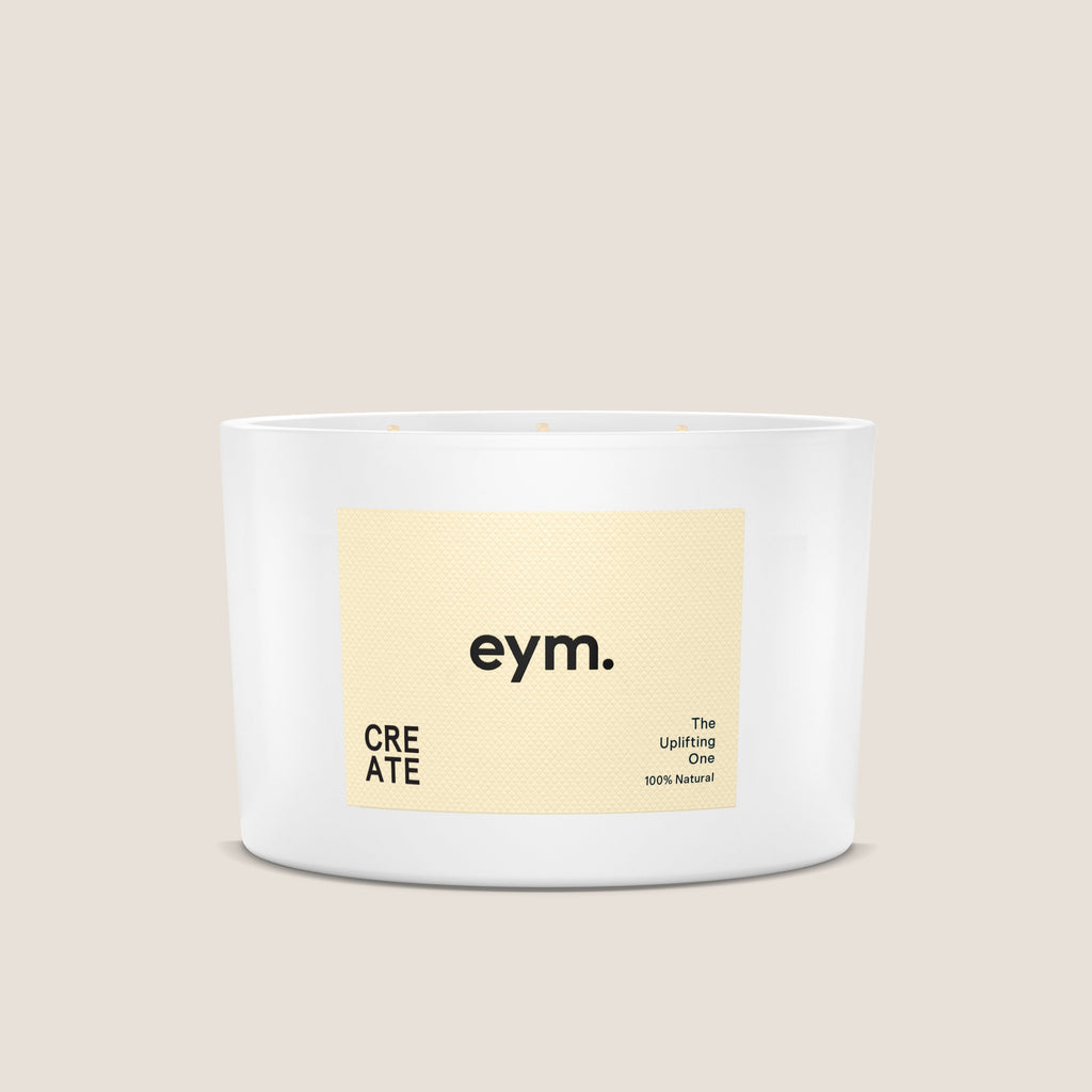 Natural Three Wick Candle with Citrus and Black Pepper