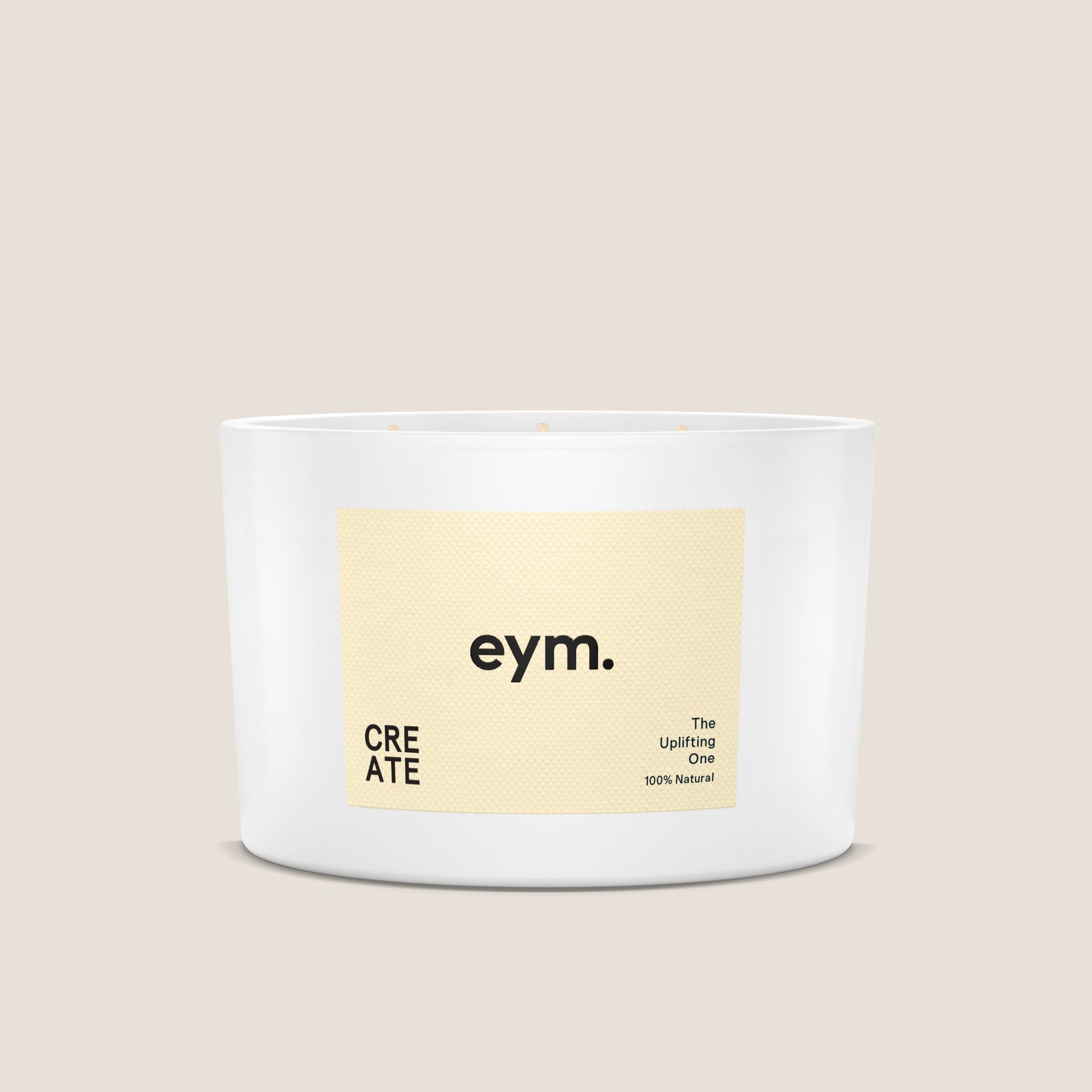 Natural Three Wick Candle with Citrus and Black Pepper