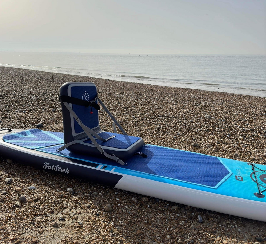 Adaptive Inflatable Paddle Board Seat for SUP and Kayak