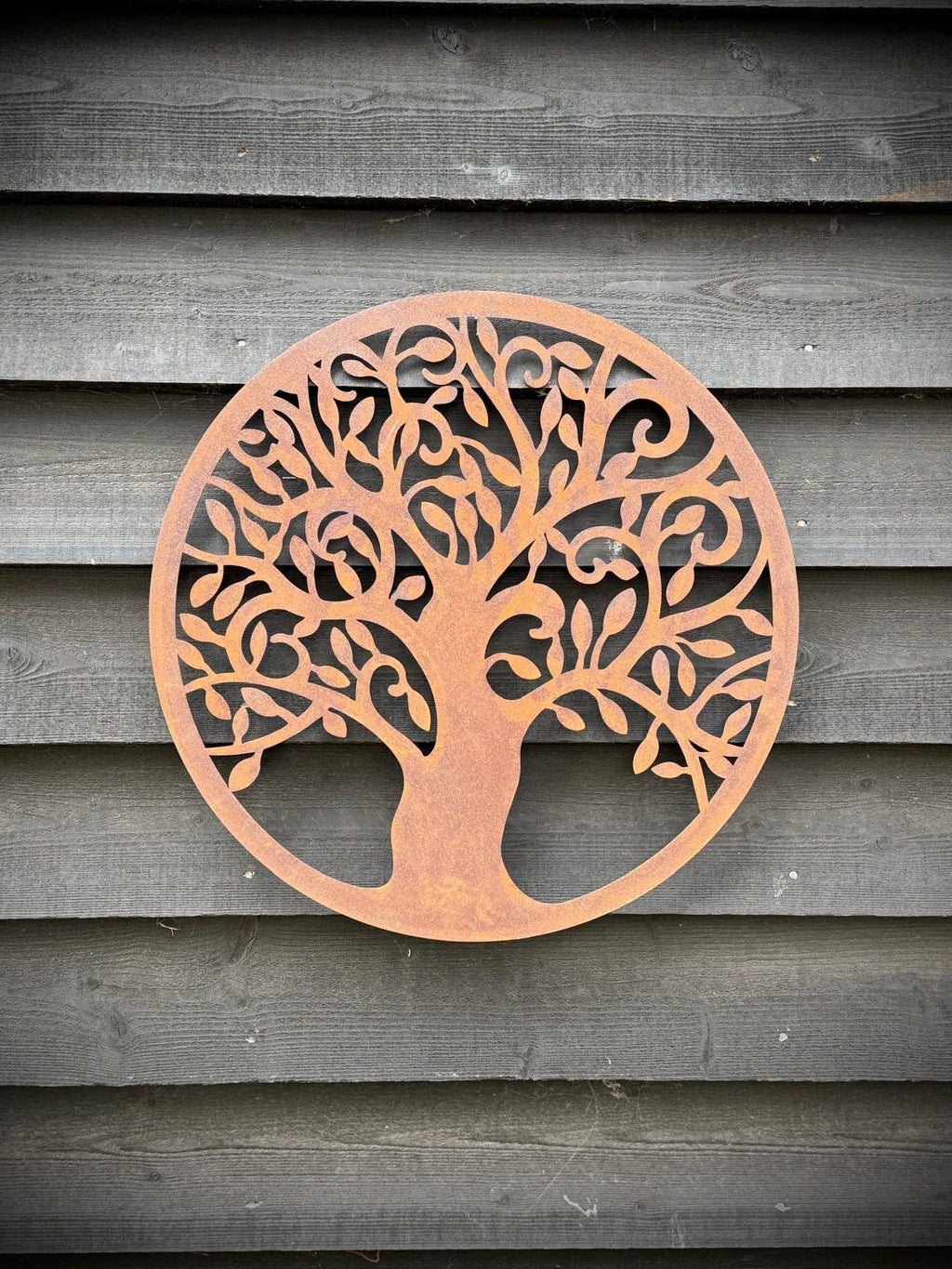 Rusty Tree of Life Garden Decoration 55cm
