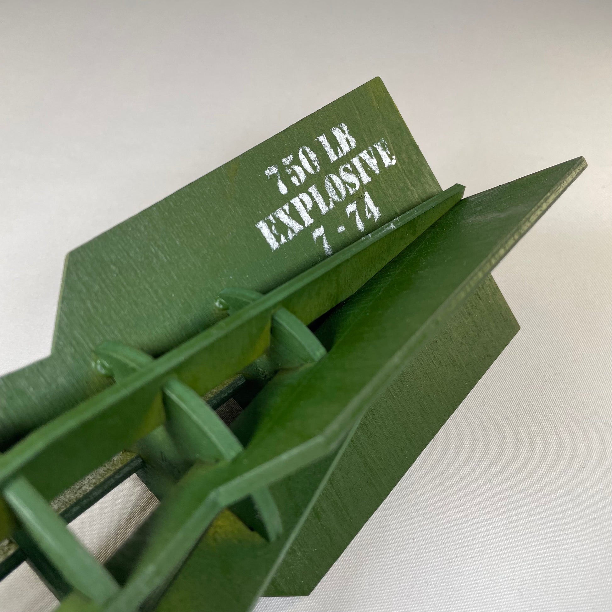 WW2 Bomb Flatpack Model Kit