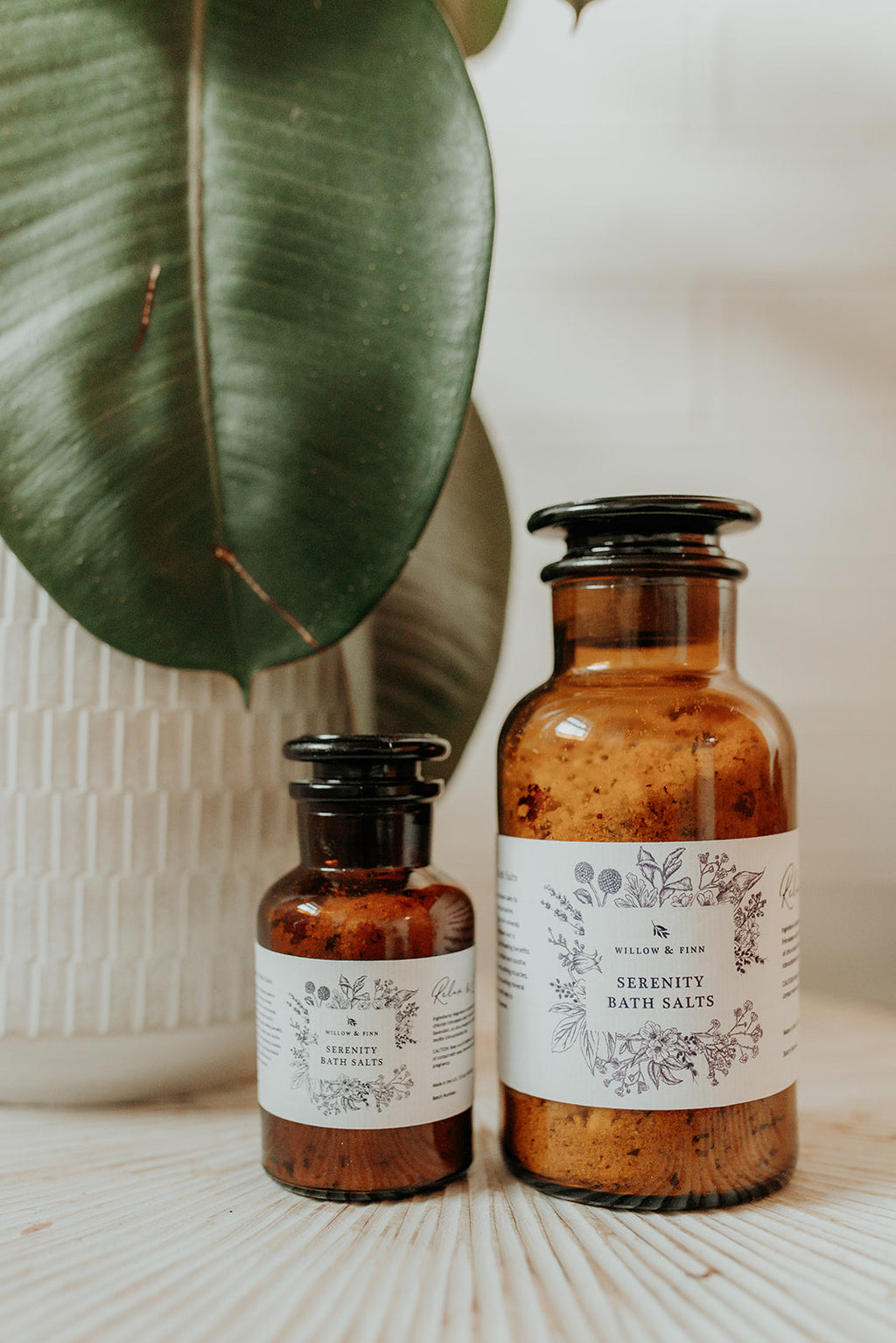 Serenity Mineral Bath Salts Lavender Bergamot