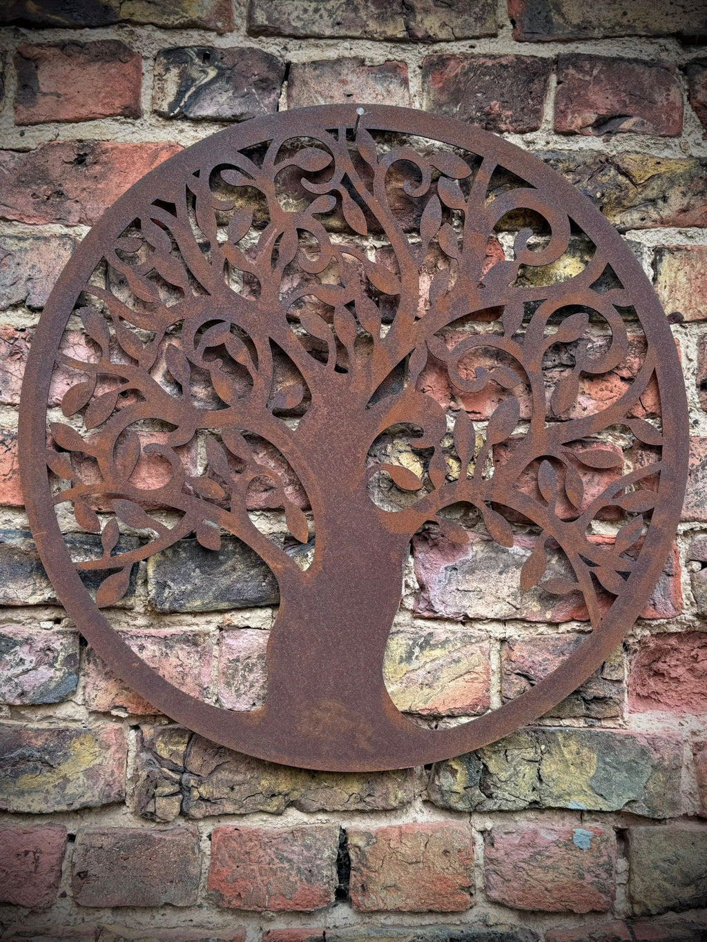 Rusty Tree of Life Garden Decoration 55cm
