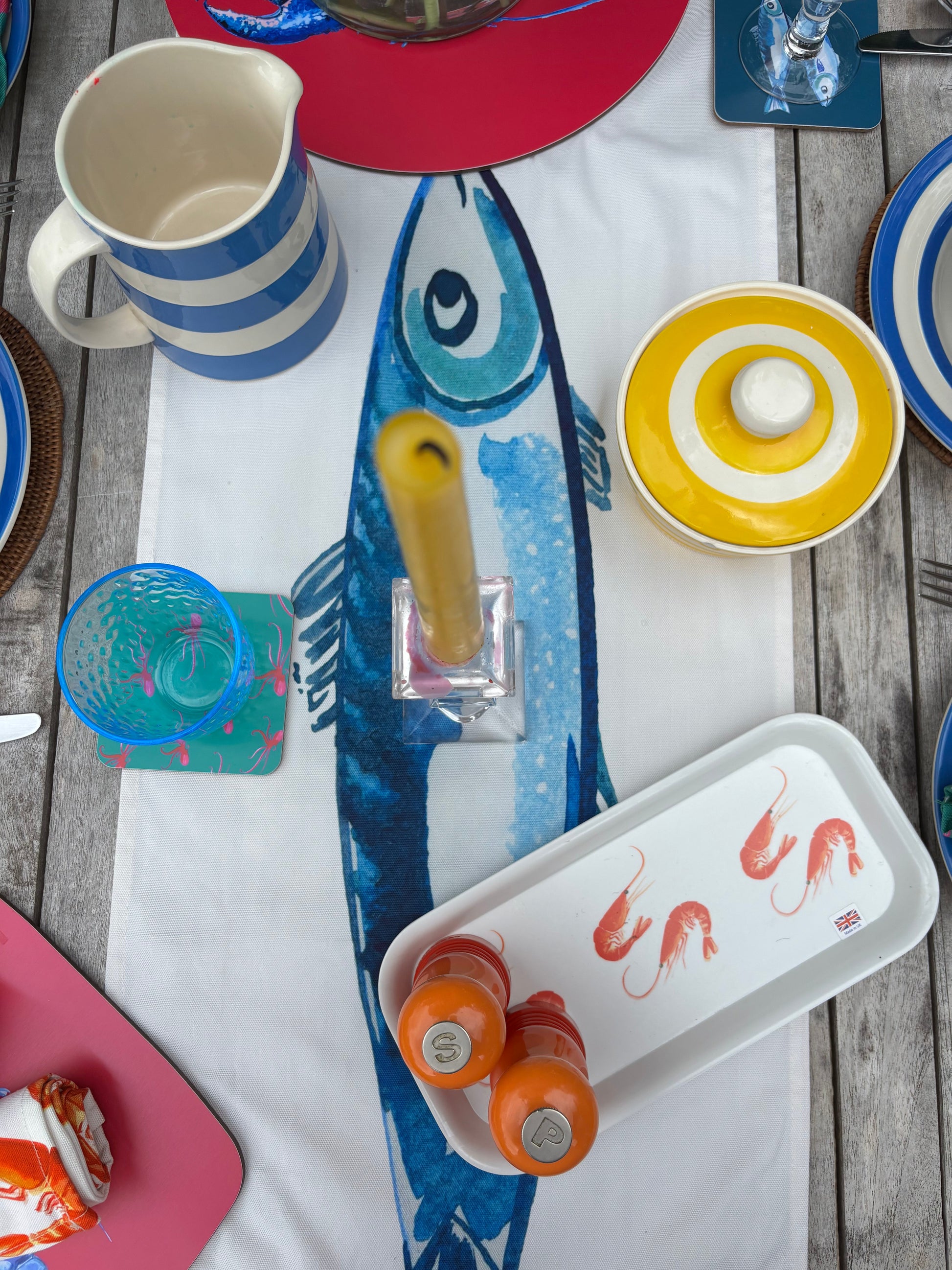 Giant Fish Table Runner