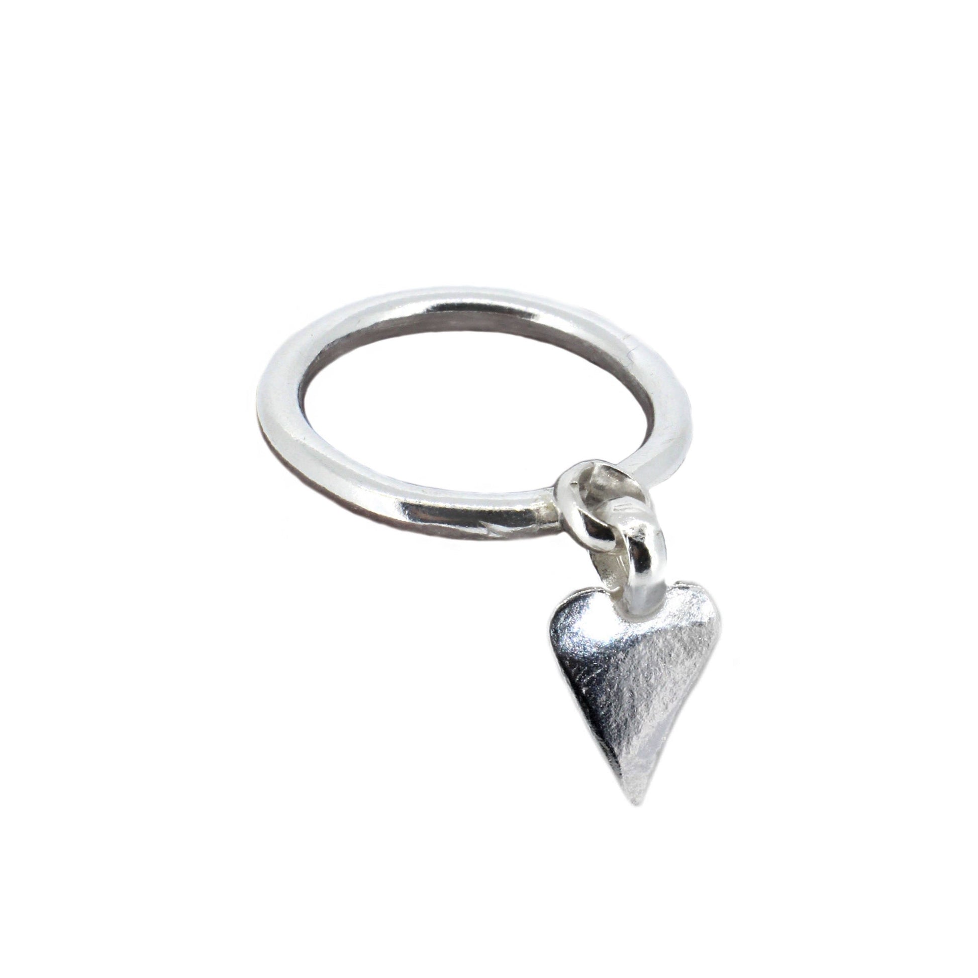 Heart Dangle Ring