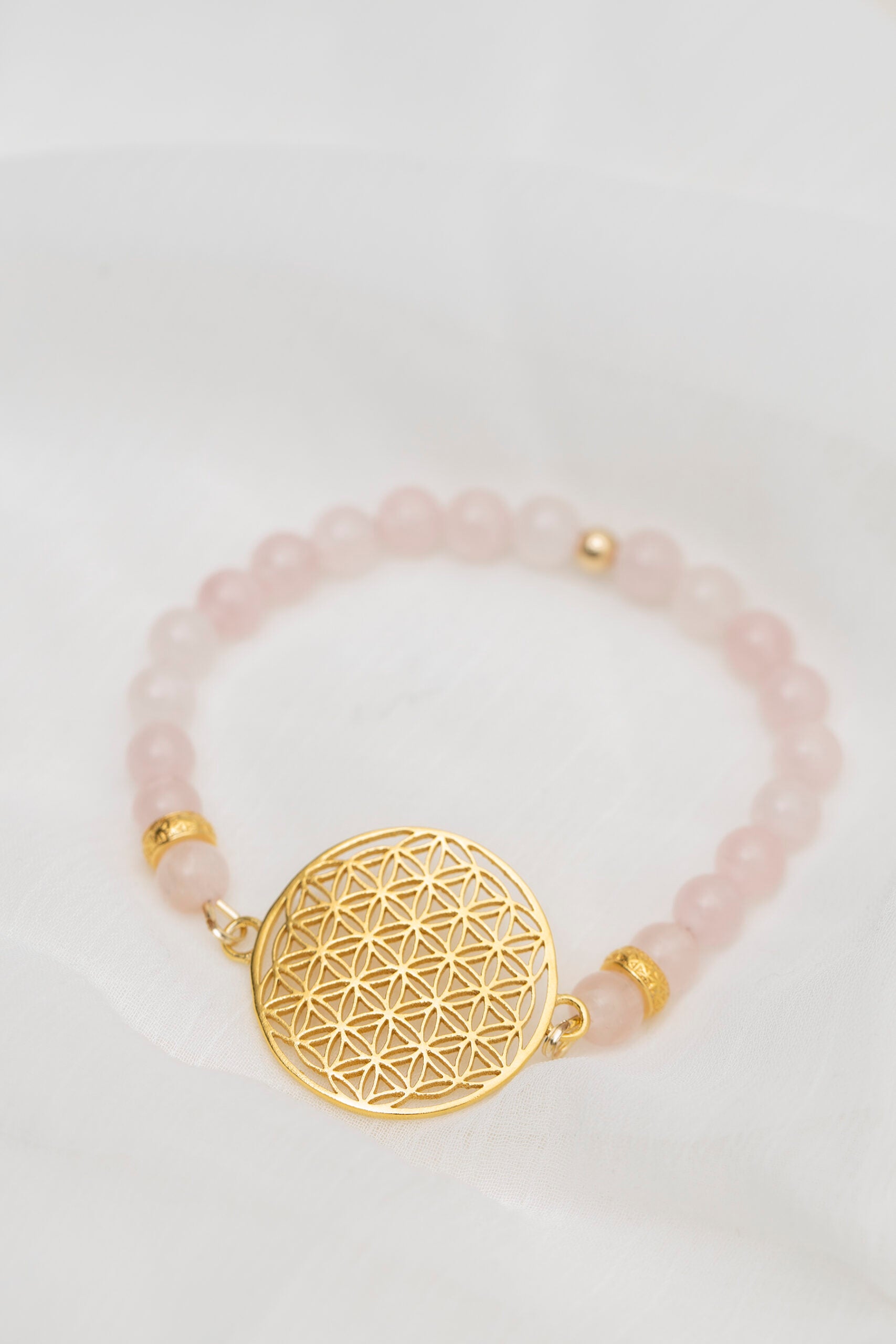 Flower of Life Bracelet – Ethical Silver & Sandalwood Jewelry by New Vintage by Kriss at brixbailey.com