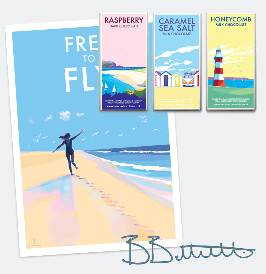 Free to Fly A4 Print