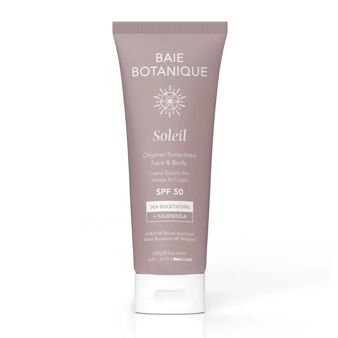 Organic Mineral Face and Body Sunscreen SPF 50