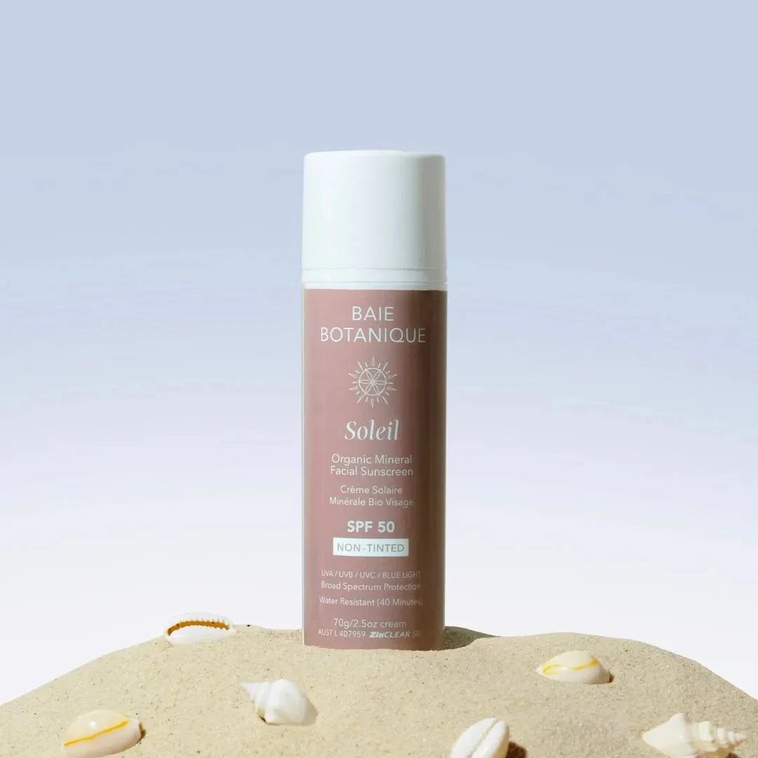 Organic Mineral Face Sunscreen SPF 50 70g