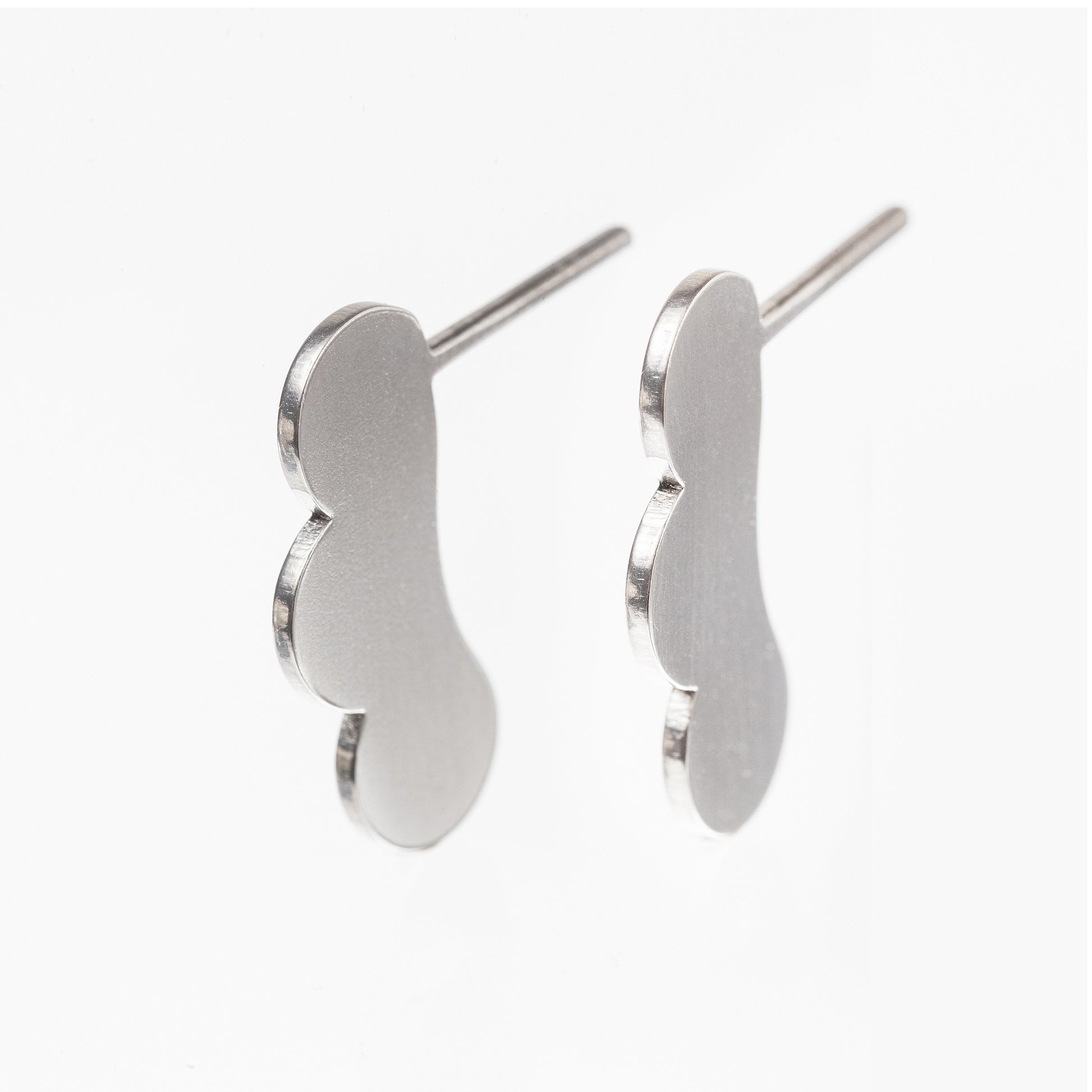 Scandinavian Style Stainless Steel Earrings – Eco-Friendly & Hypoallergenic by Lentsius at www.brixbailey.com