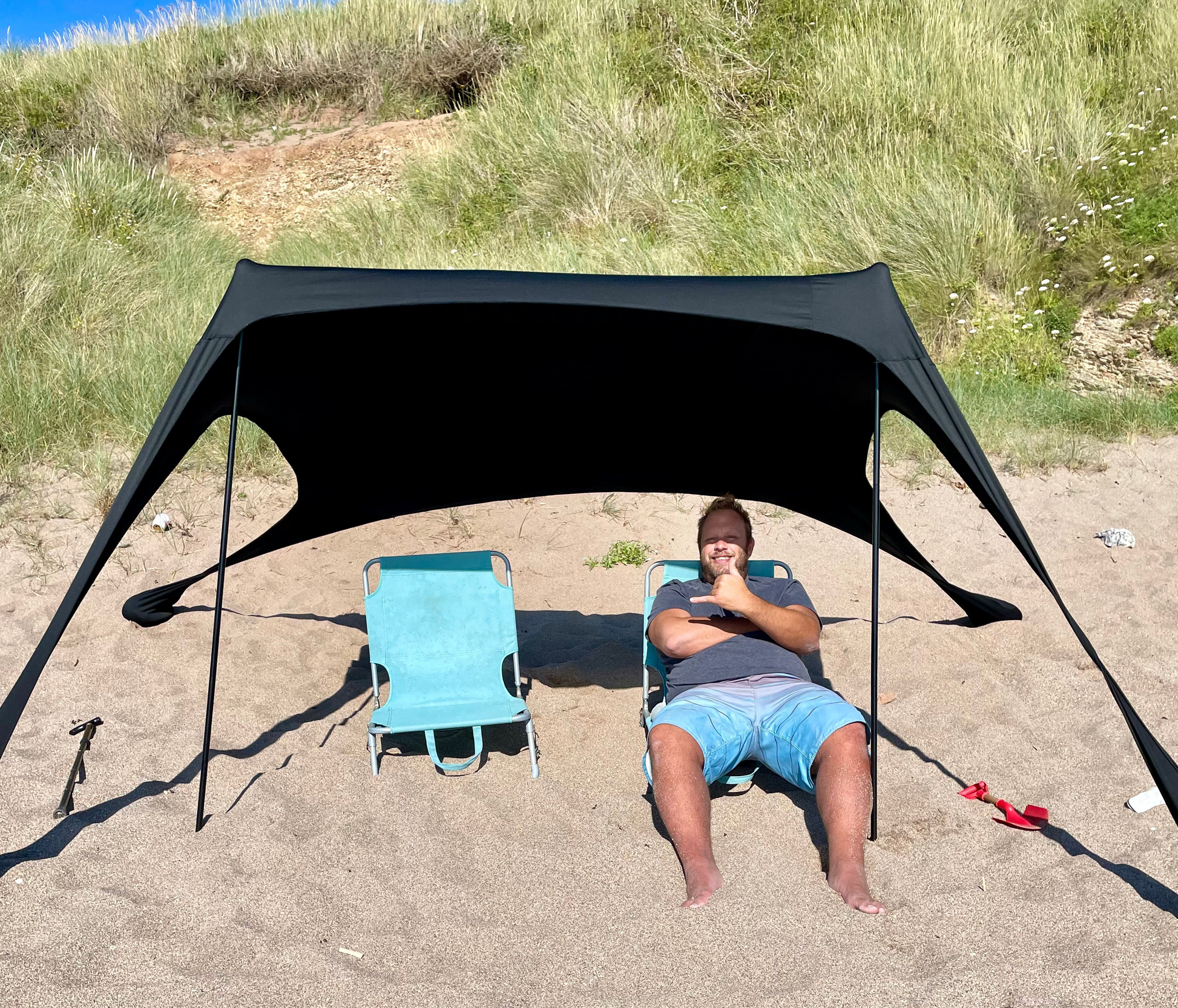 Beach Sun Shade Canopy Tent 250cm