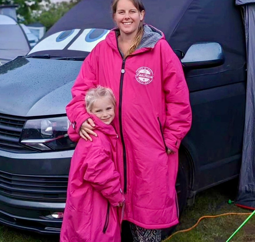 Kids Changing Robe with Sherpa Fleece Lining Ages 5-13