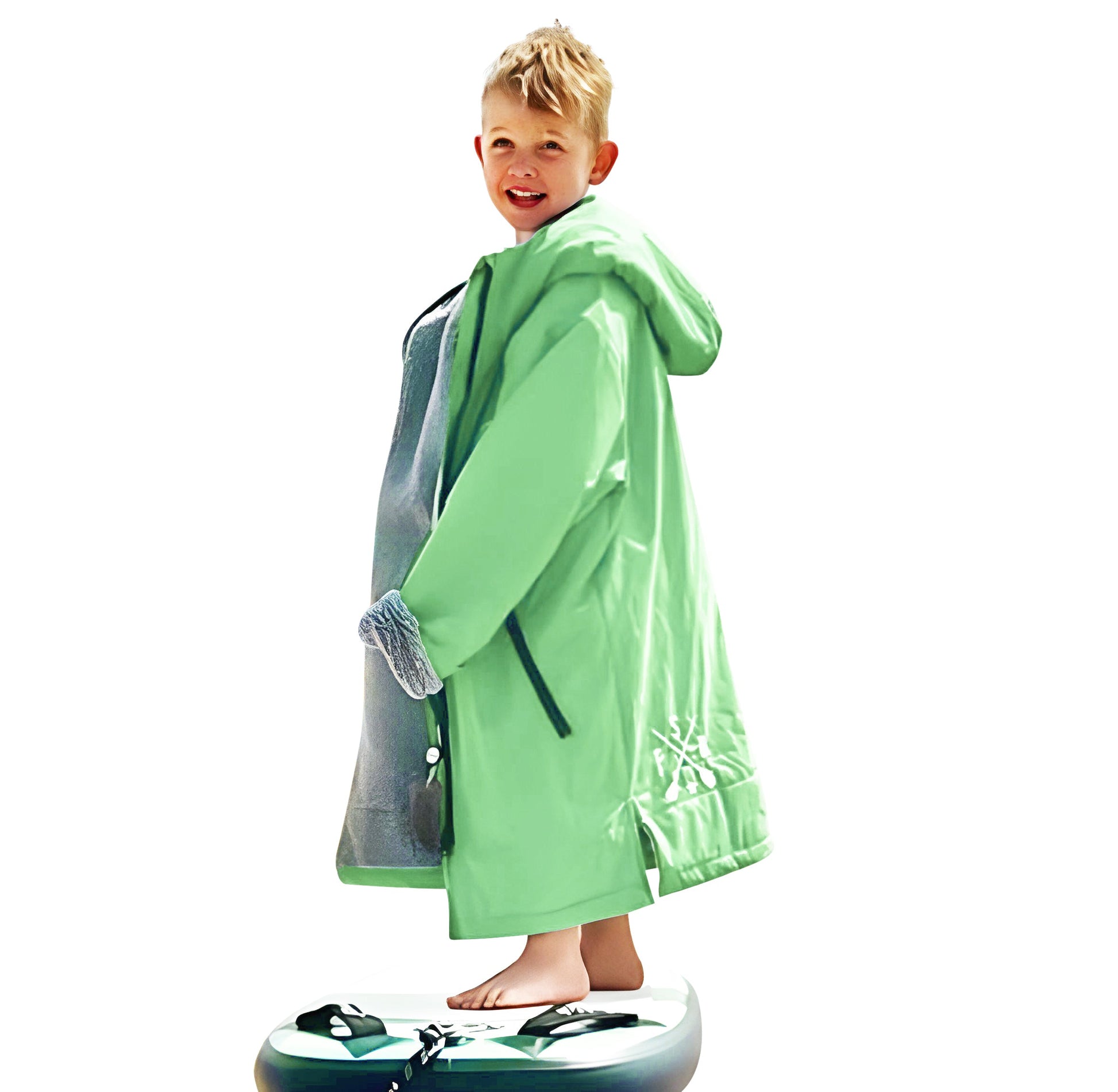 Kids Changing Robe with Sherpa Fleece Lining Ages 5-13
