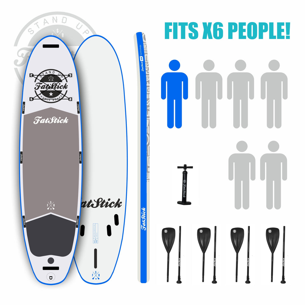XL Giant Paddle Board Package with Paddles and Pump