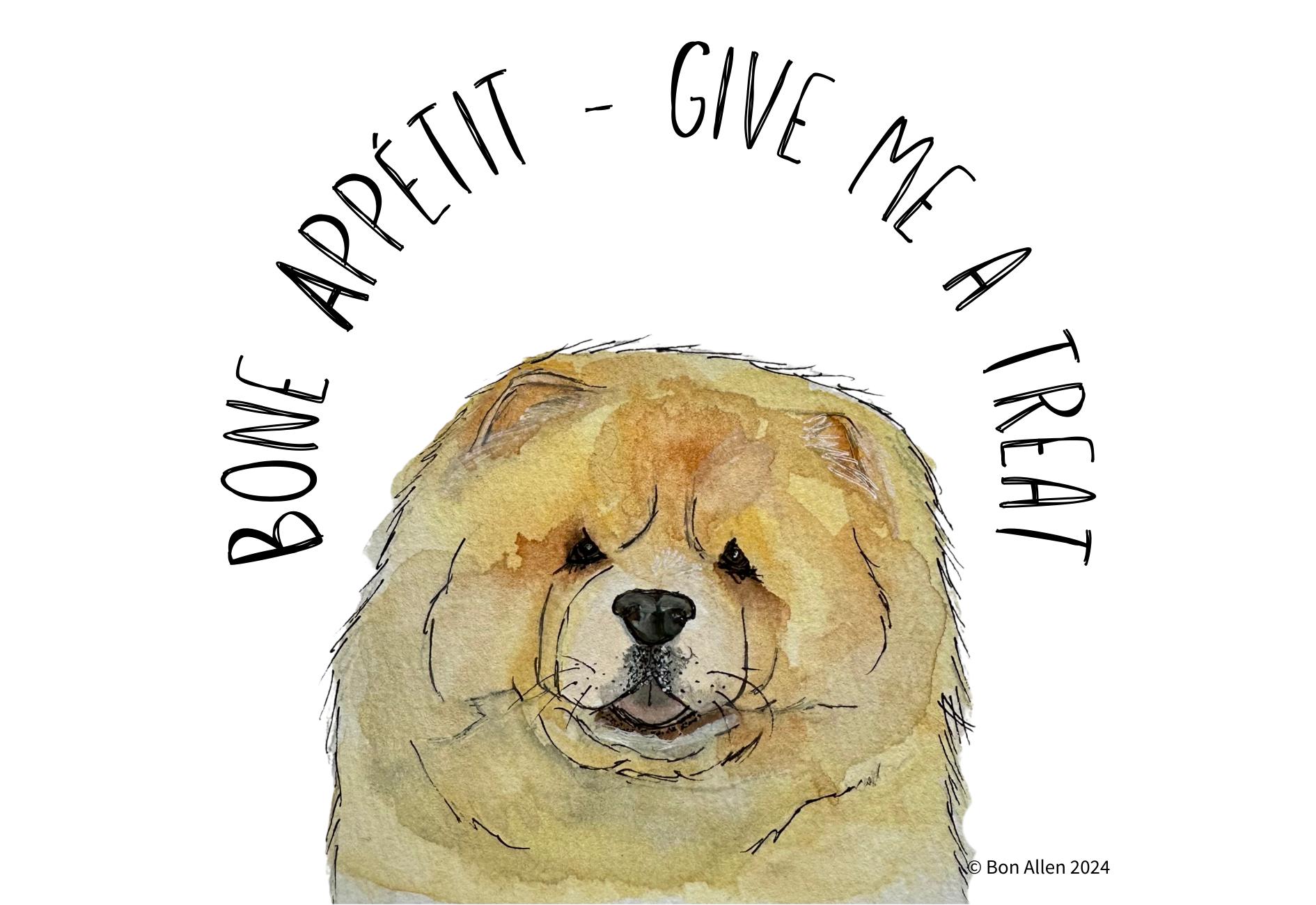 Chow Chow Treat Jar with Wooden Lid