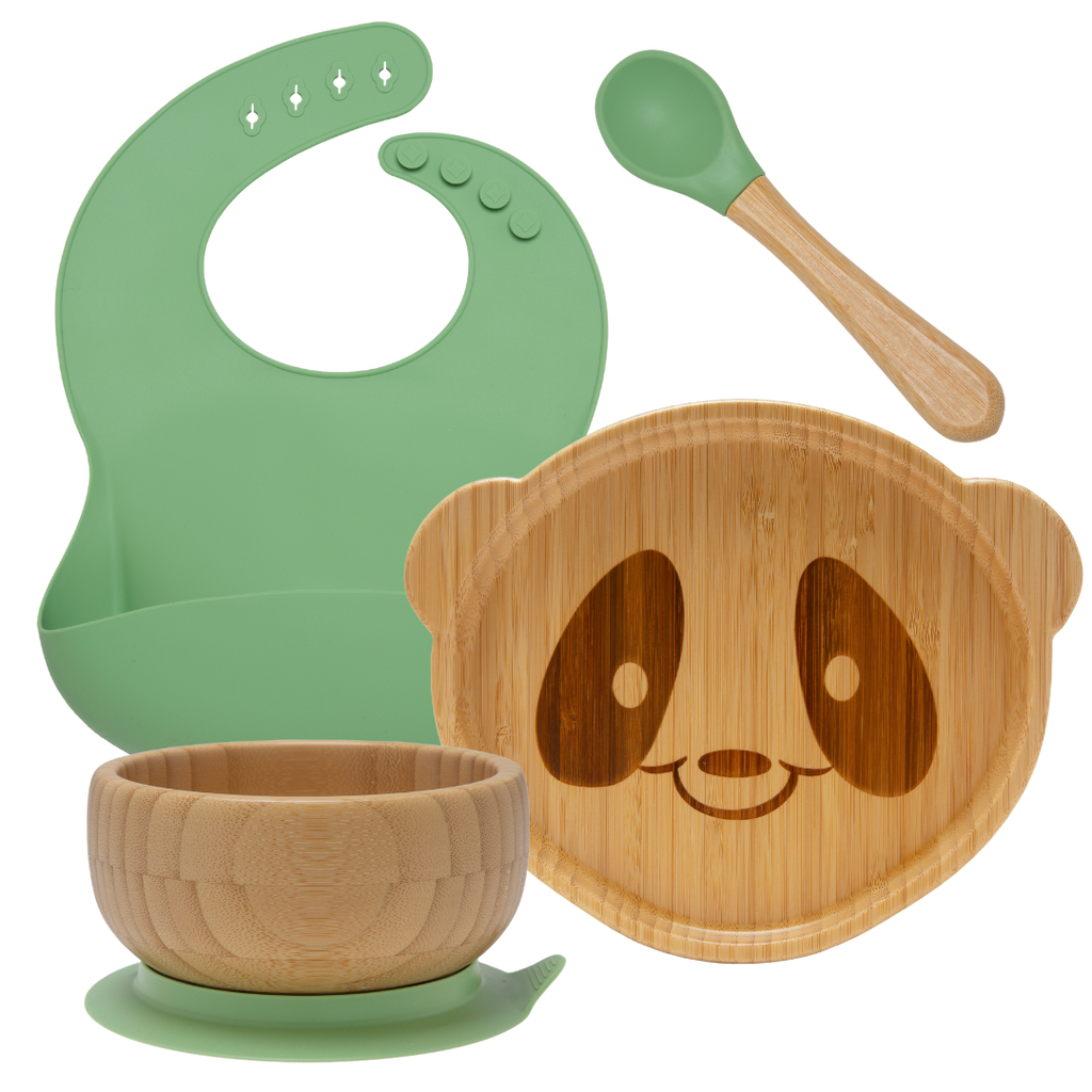 Bamboo Weaning Set with Ping the Panda