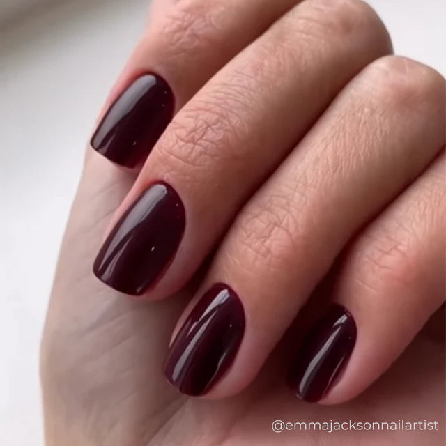 Feel The Flutter 15ml Nail Polish in Deep Berry Mauve