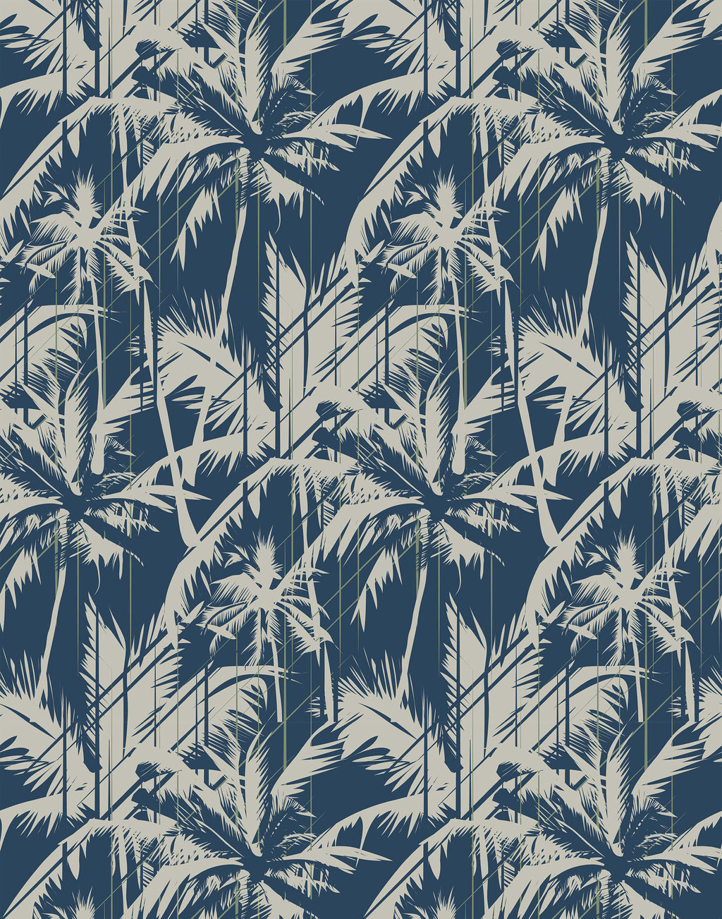 Deep Palm Forest Wallpaper