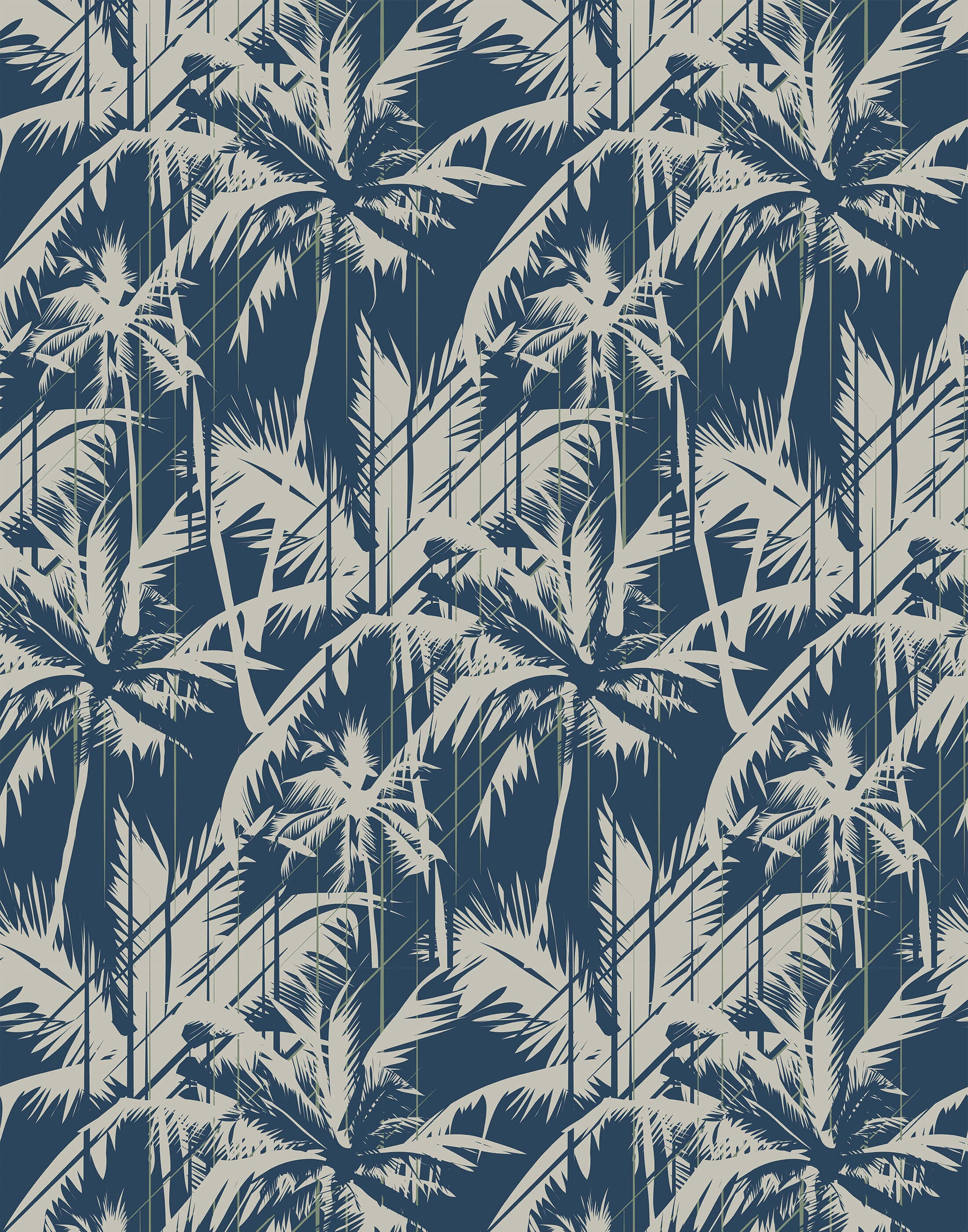 Deep Palm Forest Wallpaper