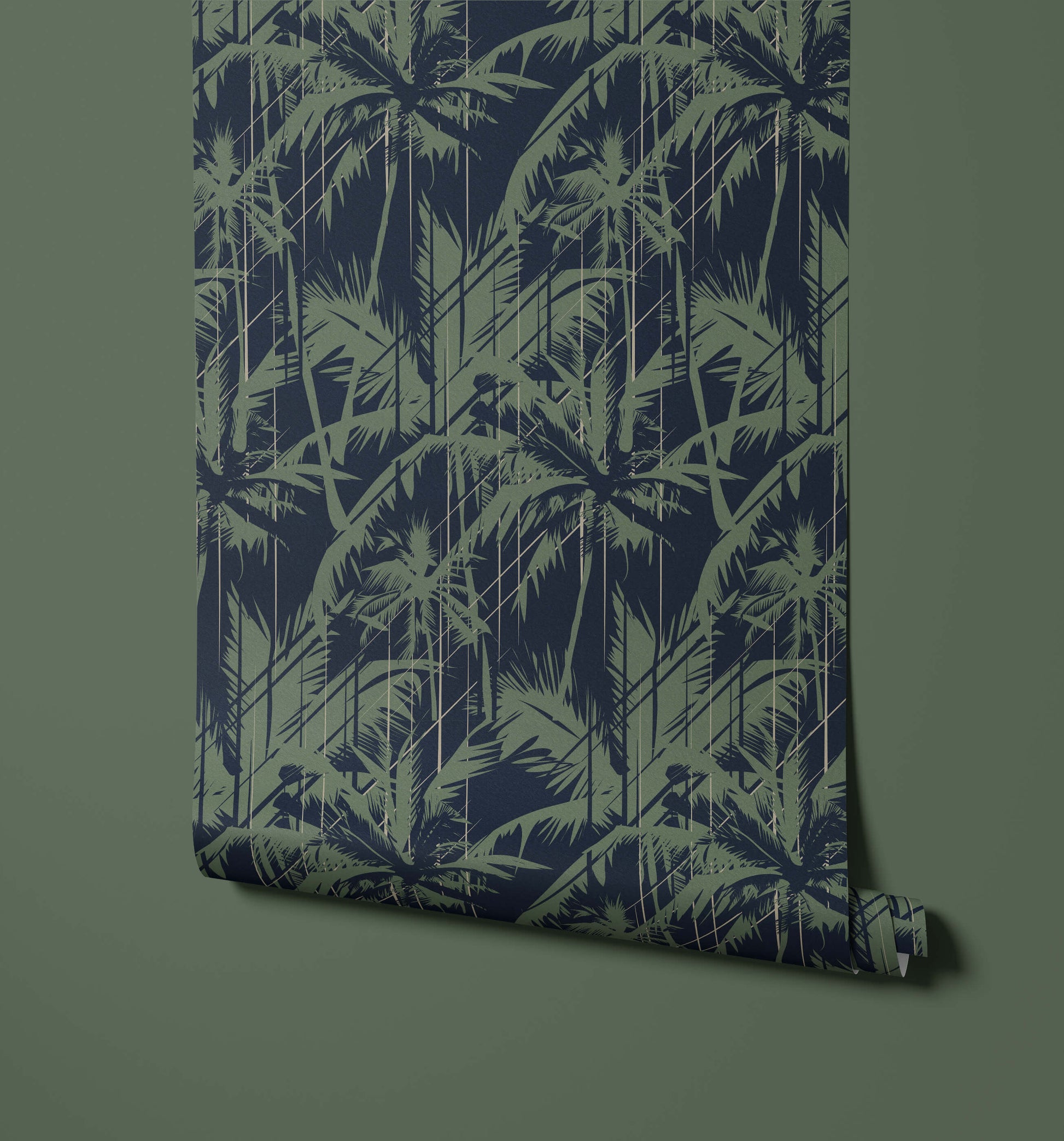 Deep Palm Forest Wallpaper