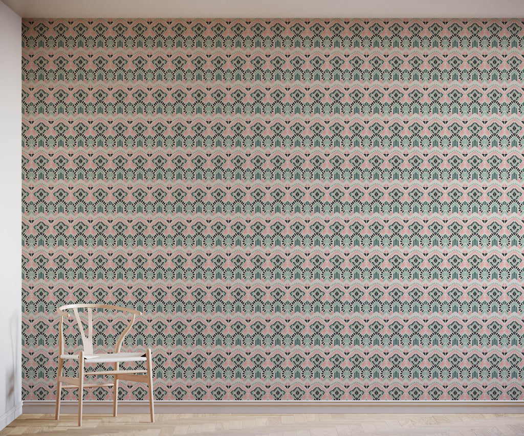 Figo Aztec Tribal Wallpaper