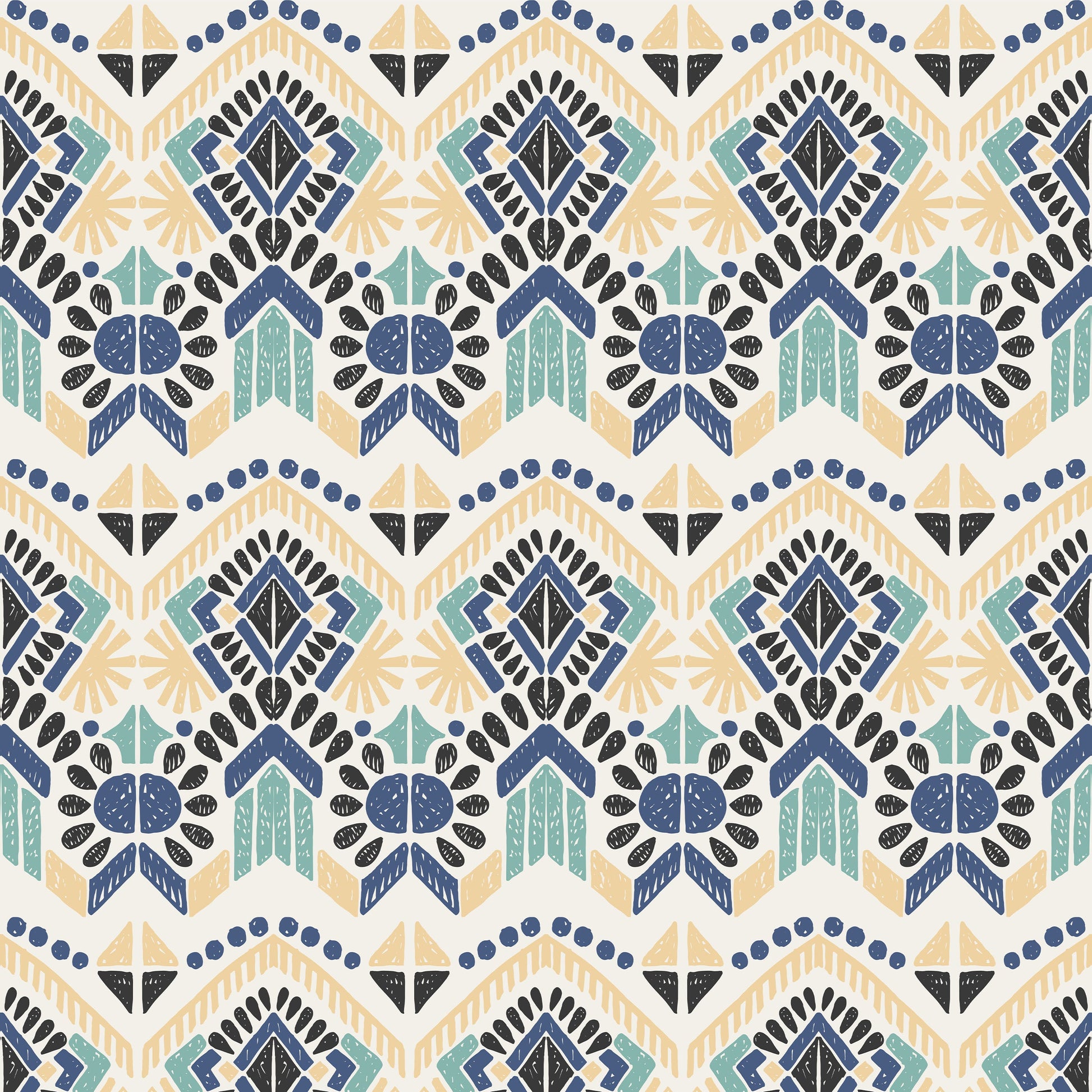 Figo Aztec Tribal Wallpaper