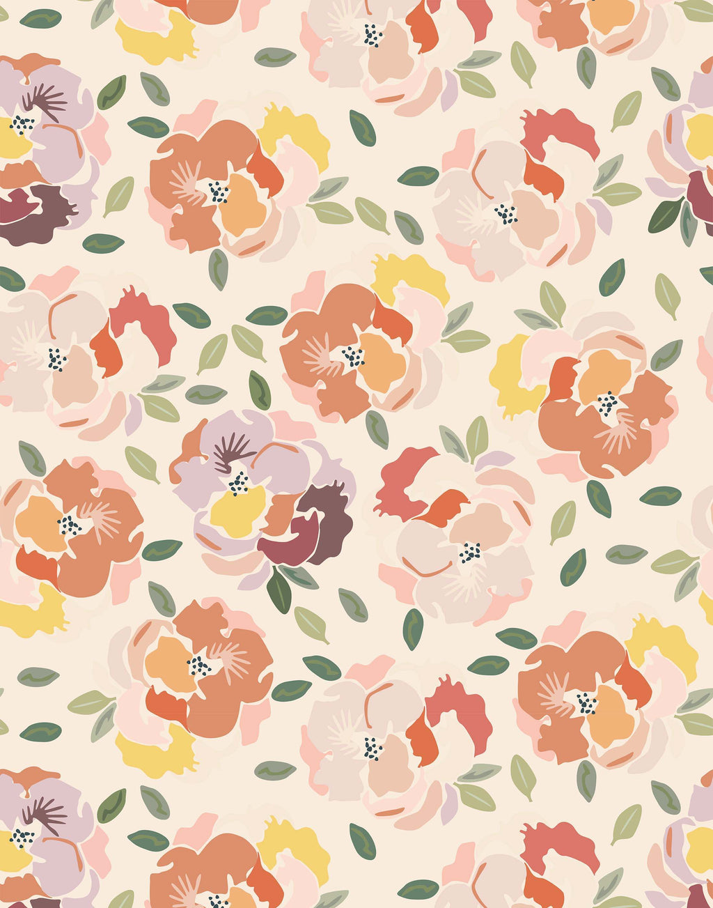 Fika Pansy Wallpaper