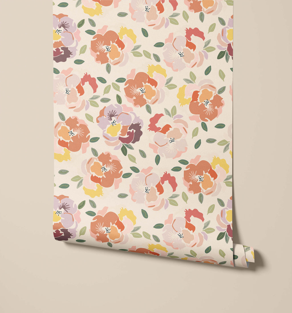 Fika Pansy Wallpaper