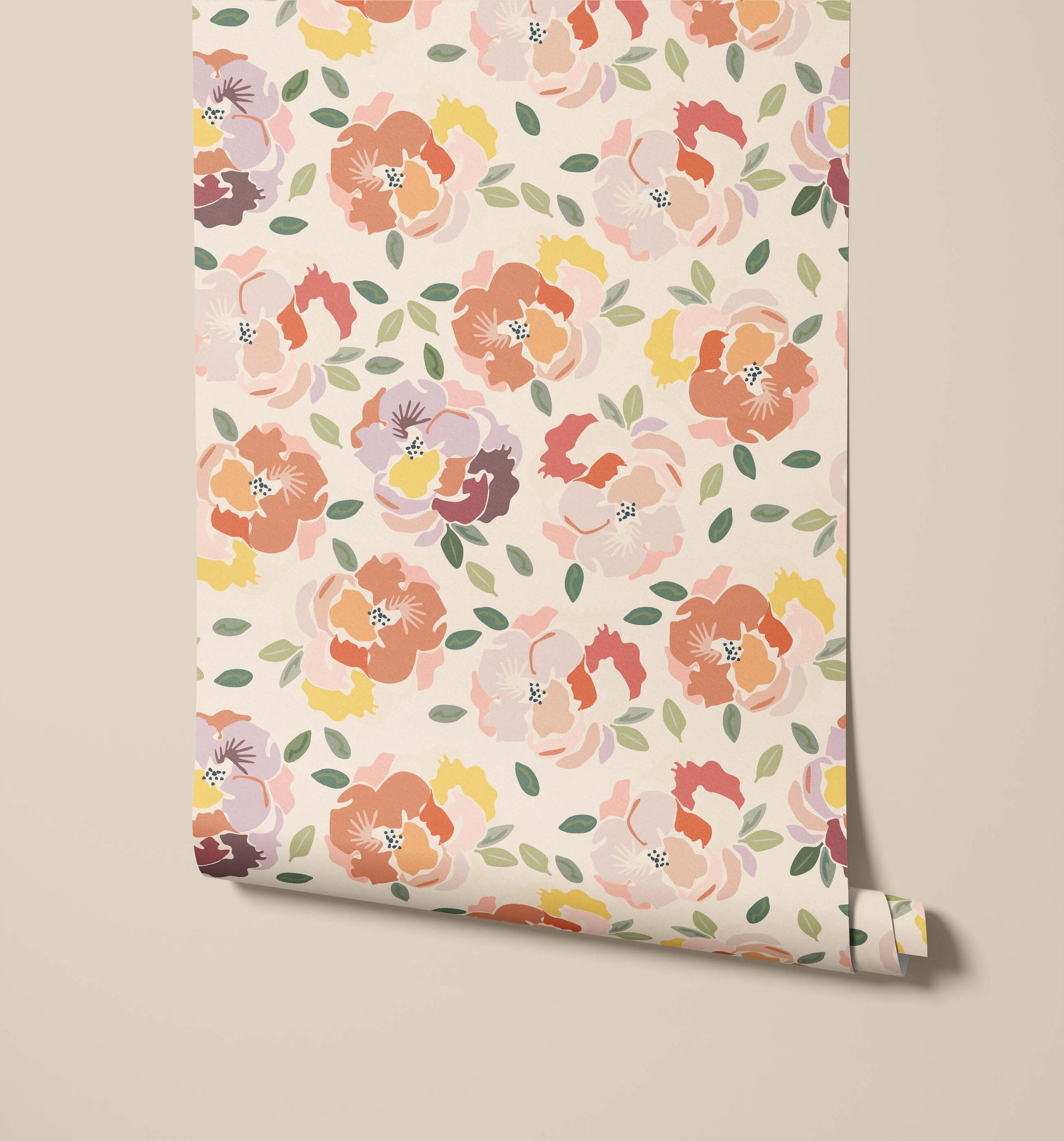 Fika Pansy Wallpaper