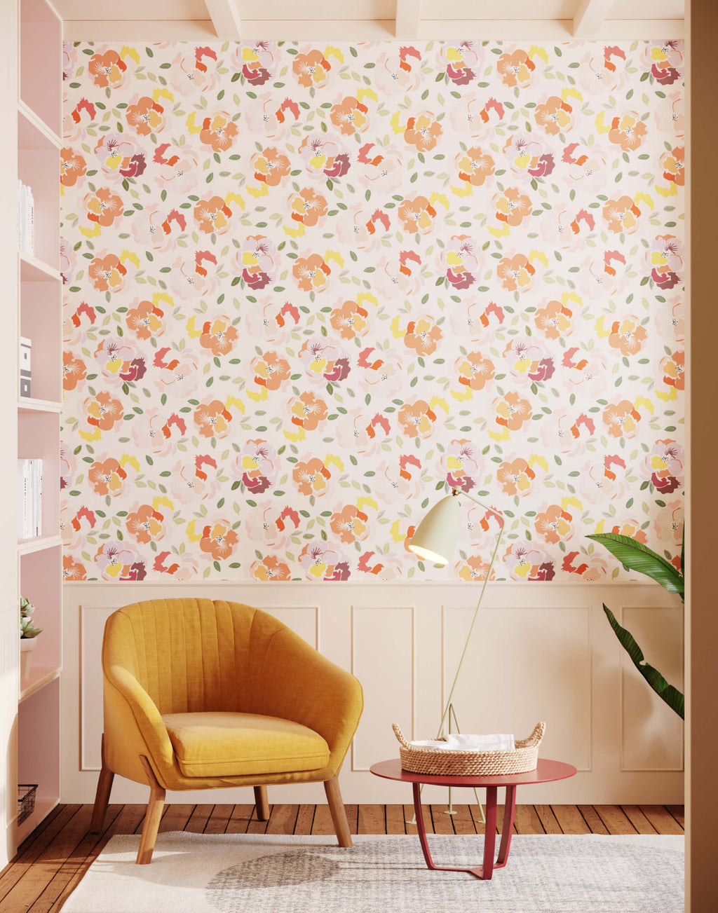 Fika Pansy Wallpaper