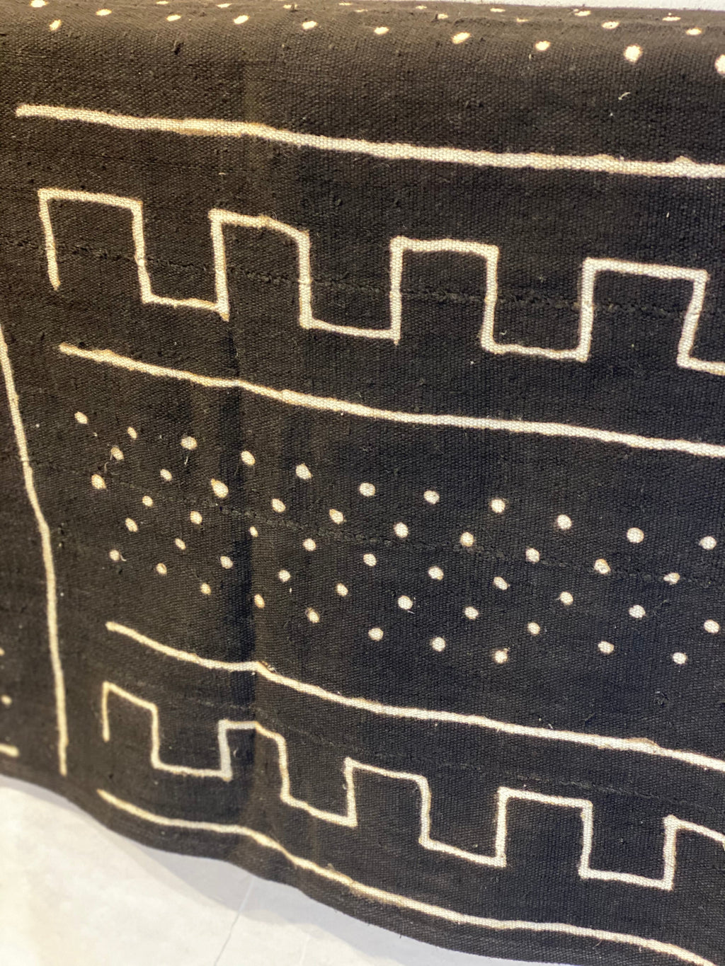 Handwoven Mud Cloth Throw