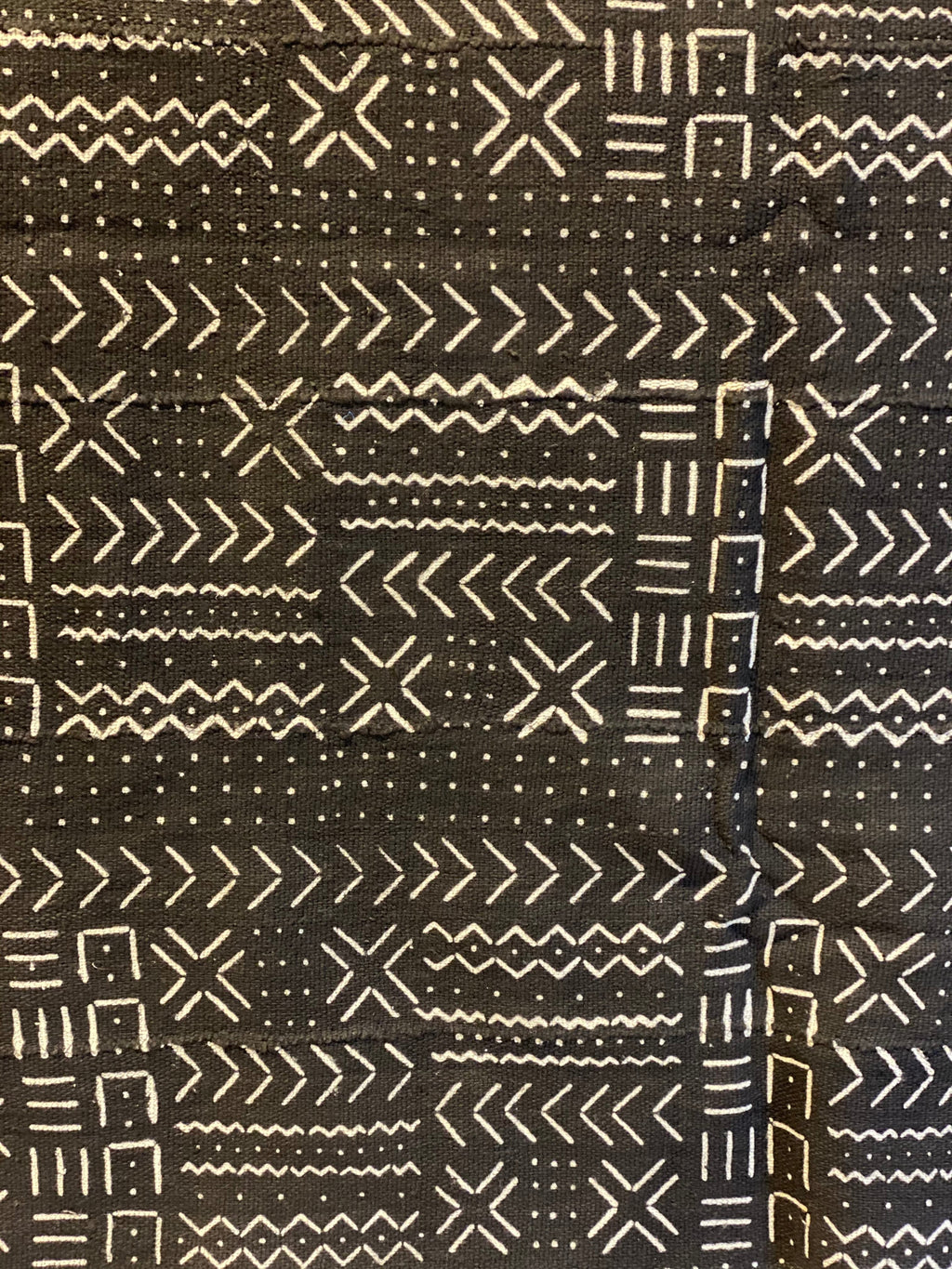 Handwoven Mud Cloth Throw