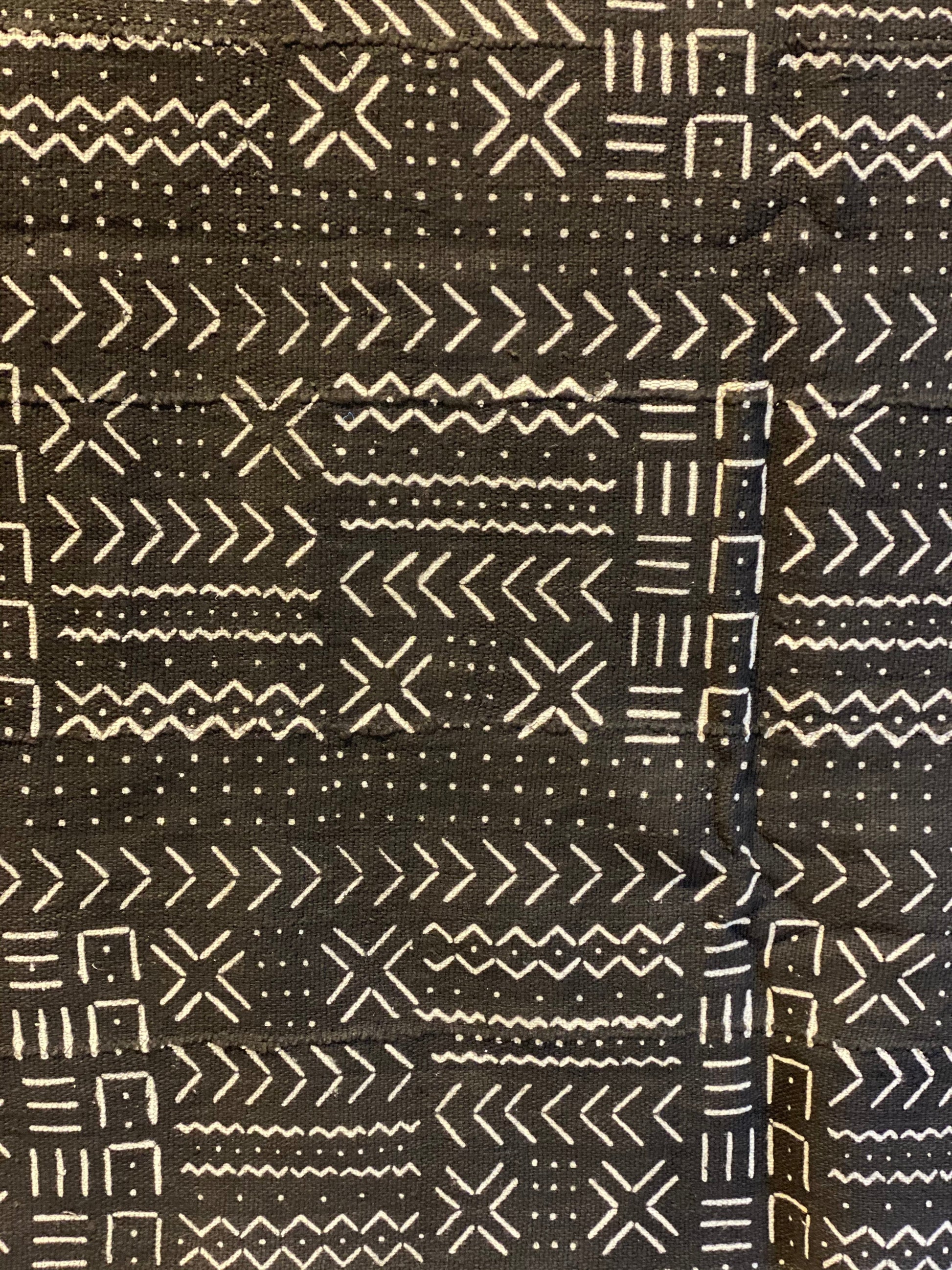Handwoven Mud Cloth Throw