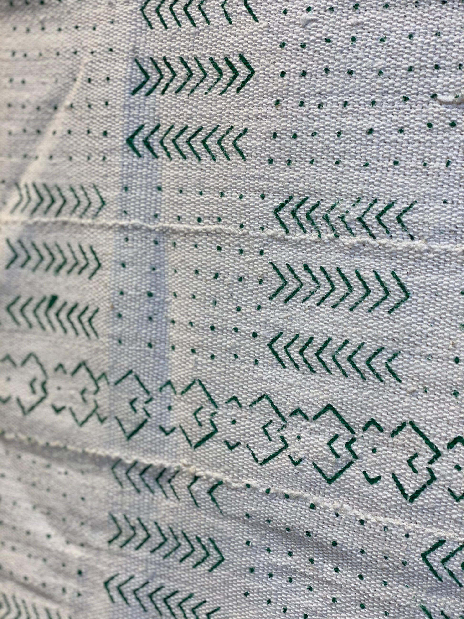 Handwoven Mud Cloth Throw