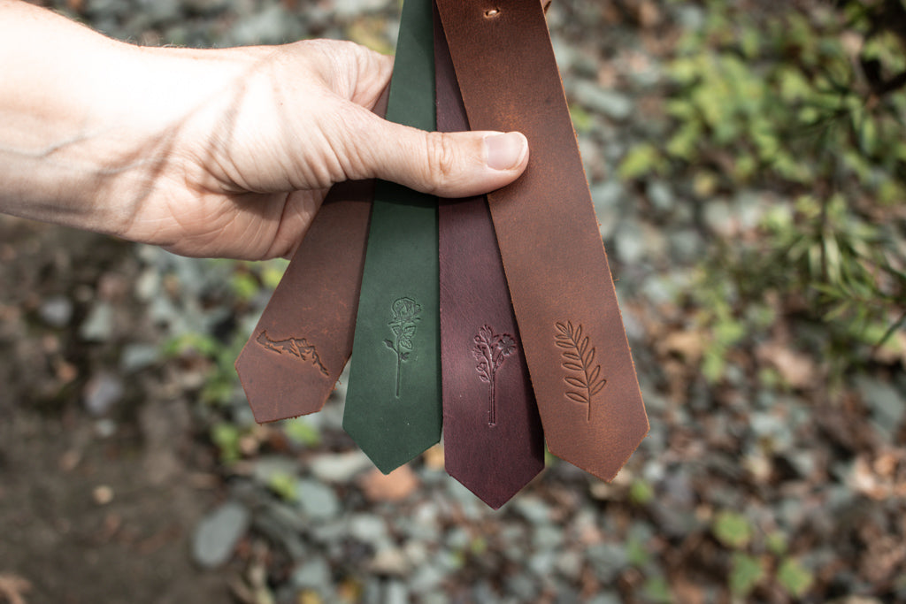 Handcrafted Leather Bookmarks