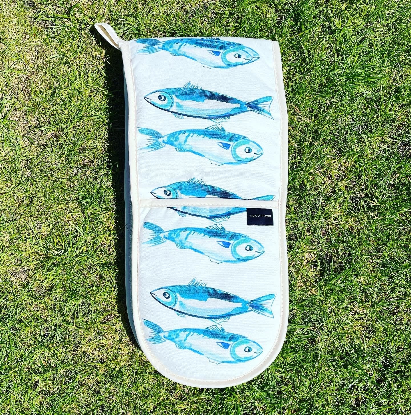 Giant Fish Oven Glove Double Pair