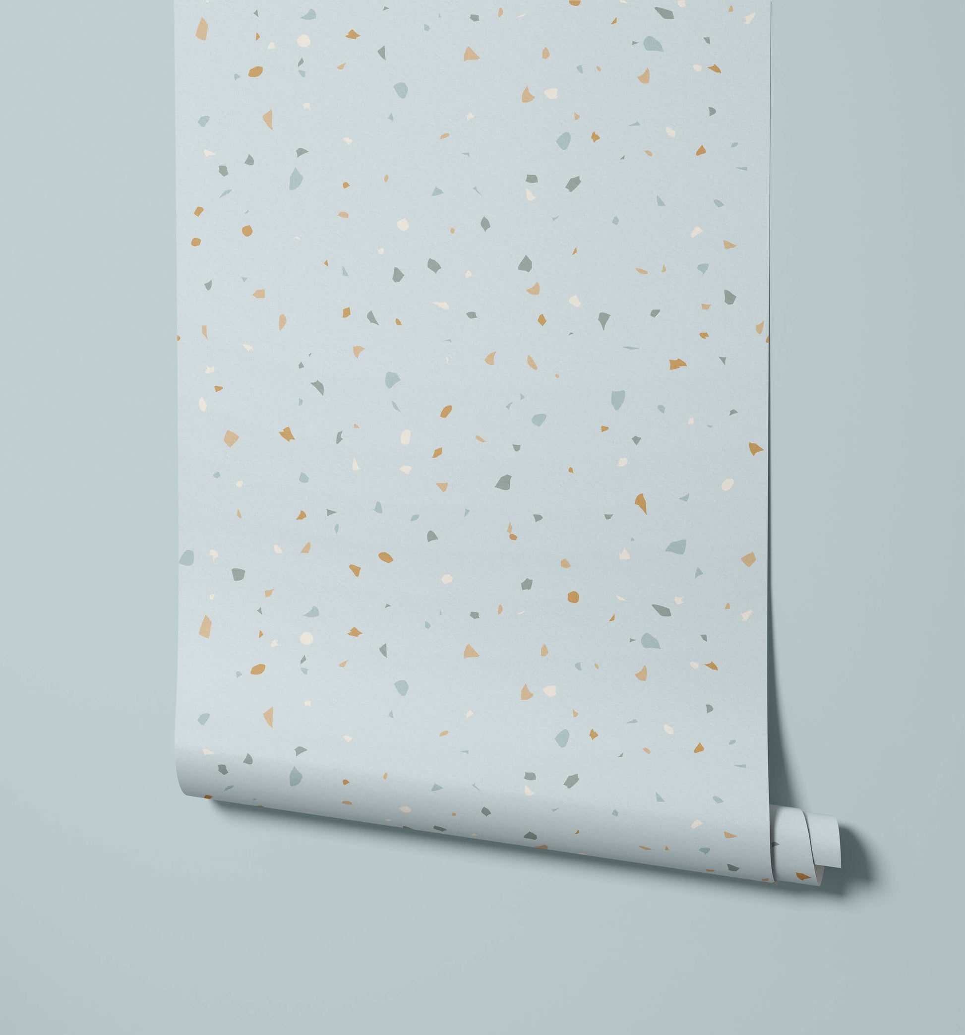 Flake Terrazzo Effect Wallpaper