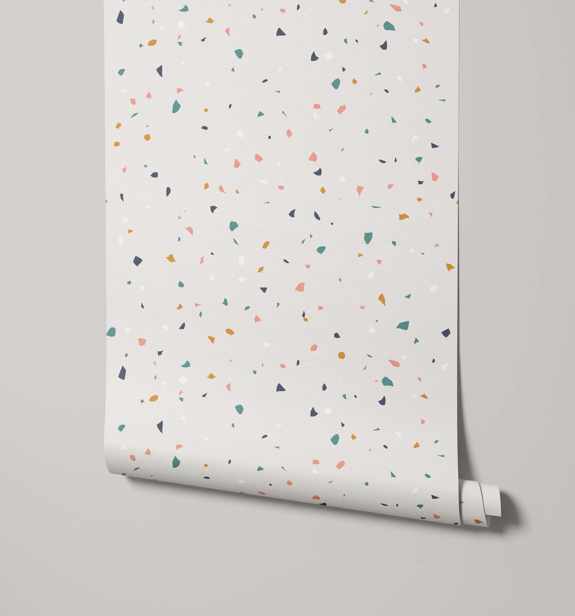 Flake Terrazzo Effect Wallpaper
