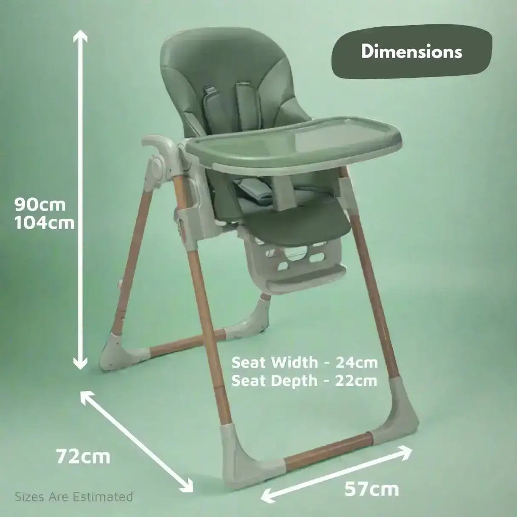 Flare Baby and Toddler Highchair in Green