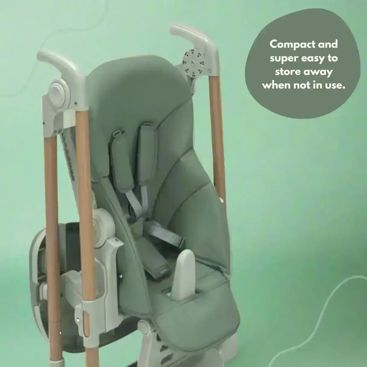 Flare Baby and Toddler Highchair in Green